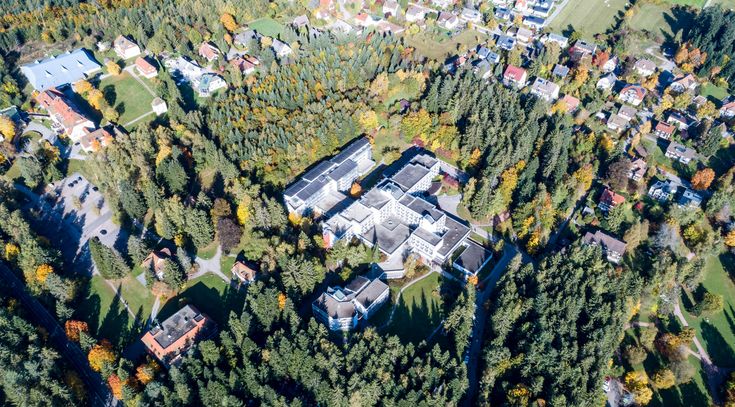 Klinik von oben